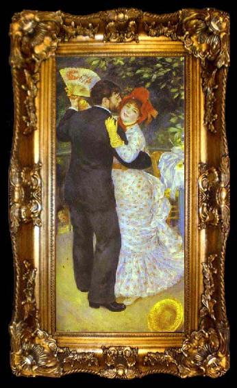 framed  Pierre-Auguste Renoir Dance in the Country, ta009-2